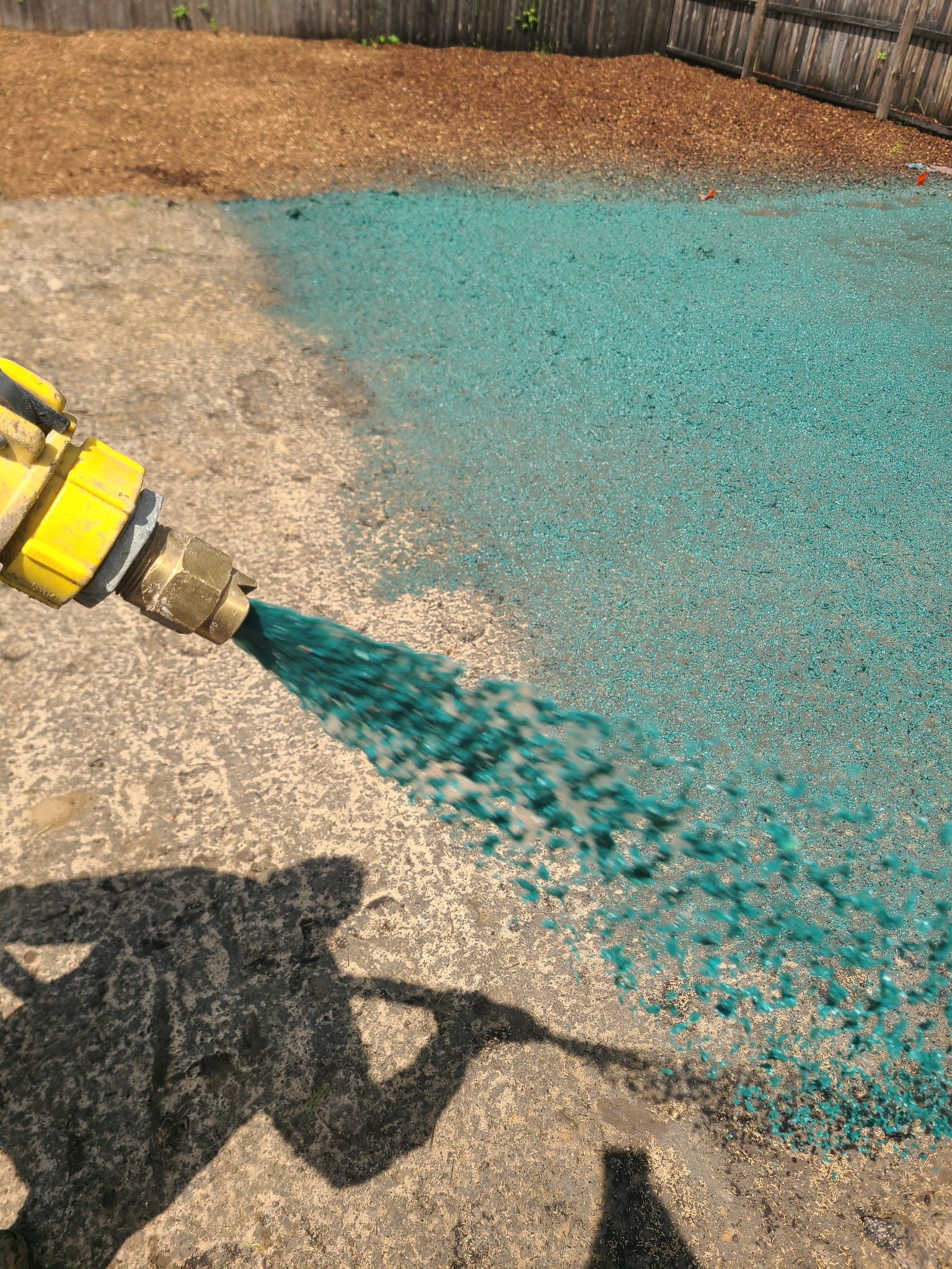 Hydroseeding project